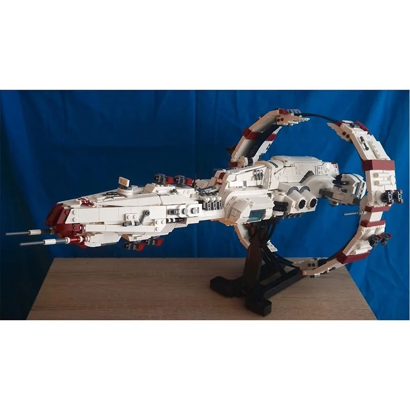 4759 Uds. MOC Stratios Hermanas EVE Cruiser modelo en línea bloques de construcción arquitectura DIY regalos de Navidad juguetes creativos de ladrillos para niños