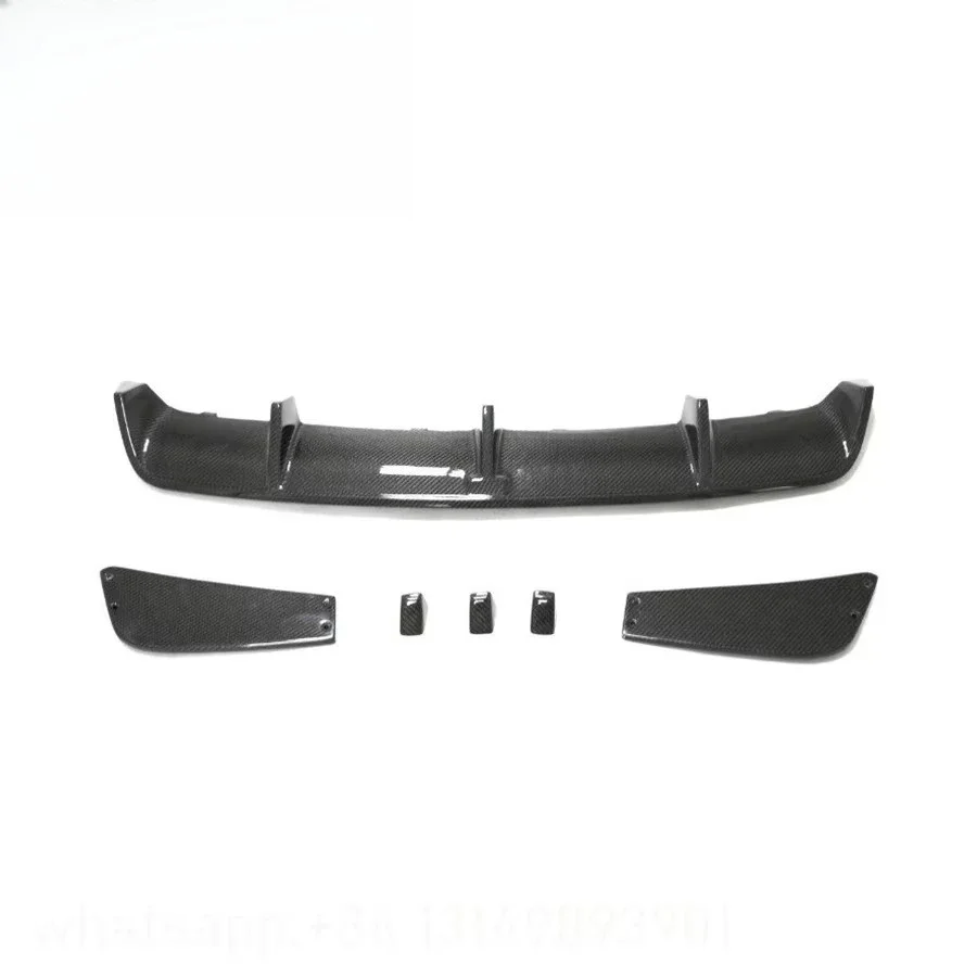 CLA Class W117 CLA45 R Style Carbon Viber Body Kit with Front Lip Rear Diffuser Side Skirt Rear Wing 2014-2016 W117 Car Kits