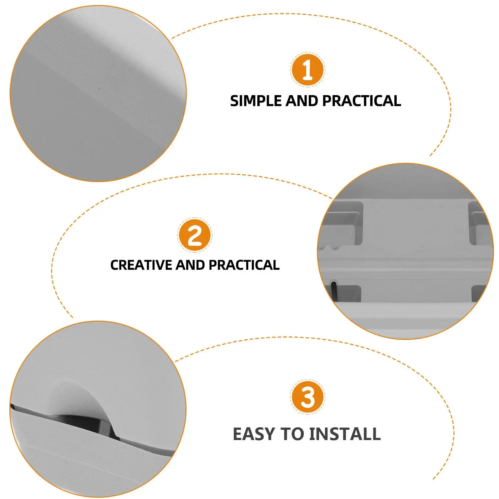 Long Rectangular Flower Pot Large Square Garden Box Plastic Plantting Pots Vegetable Growing Balcony Succulents Home Decor