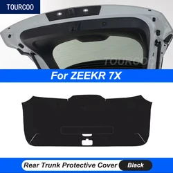 For ZEEKR 7X 25-26 Rear Trunk Protective Cover Sticker Tailgate Anti-dirt Pad Mat