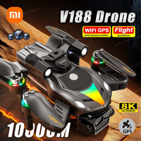 Xiaomi V188 Drone 8K HD Aerial Professional Dual Cameras Optical Flow Positioning Avoidance WIFI Brushless Motor GPS Quadcopter