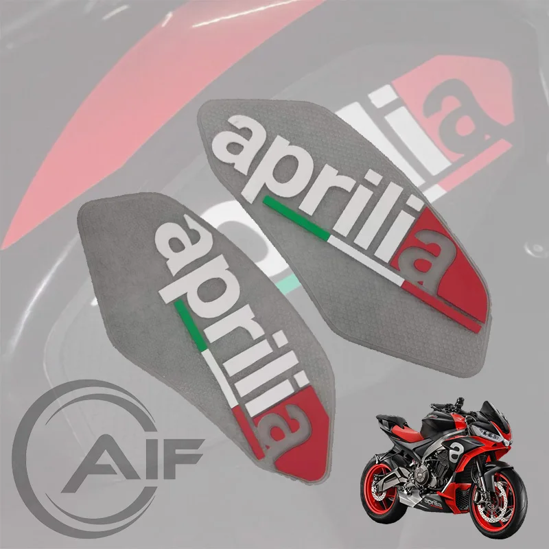 

New For Aprilia RSV4 2010-2021 TUONO 1100 2015-2021 Side tank pad protection sticker knee grip traction pad