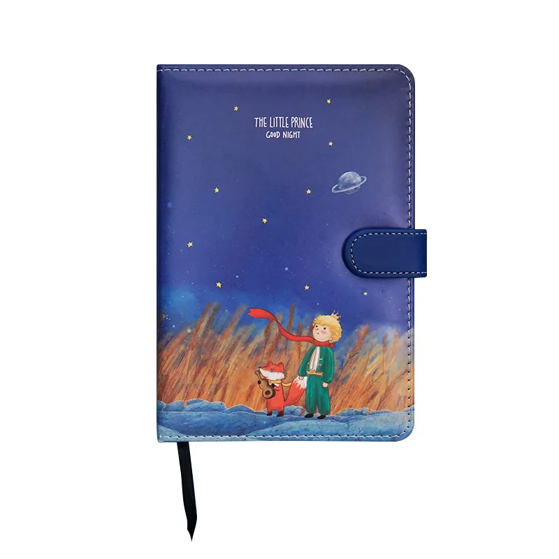 A5 My Little Prince Blue Buckle Diary Journal Travel Diy Notebook School Kids Gift Item Colored Inside Pages Office Supplies New