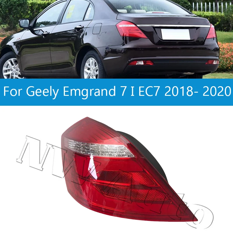 

Задний фонарь заднего бампера для Geely Emgrand 7 I EC7 2018-2020, задний стоп-сигнал, указатель поворота