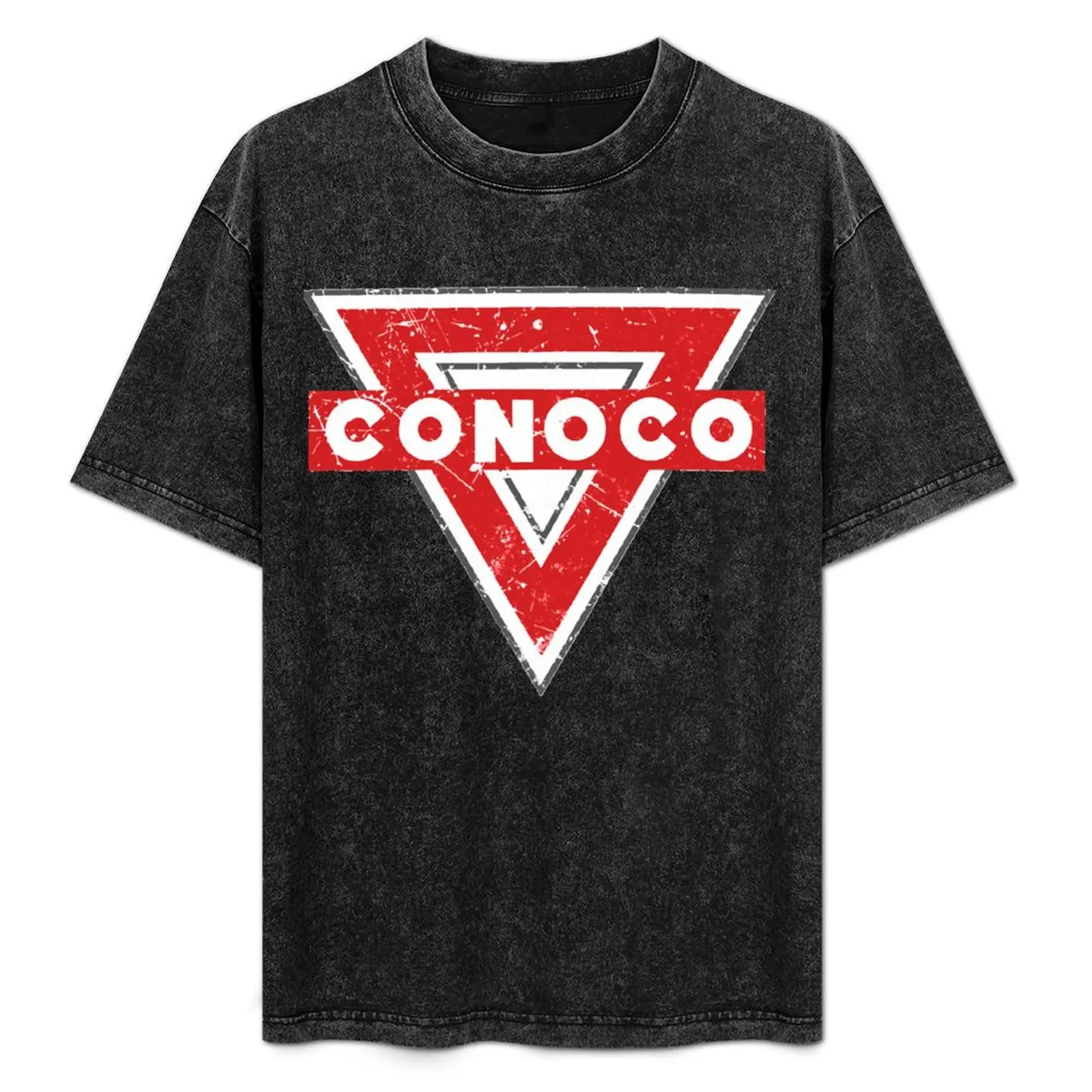 

Conoco Oil Vintage Company T-Shirt Classic Basic Casual T-Shirt