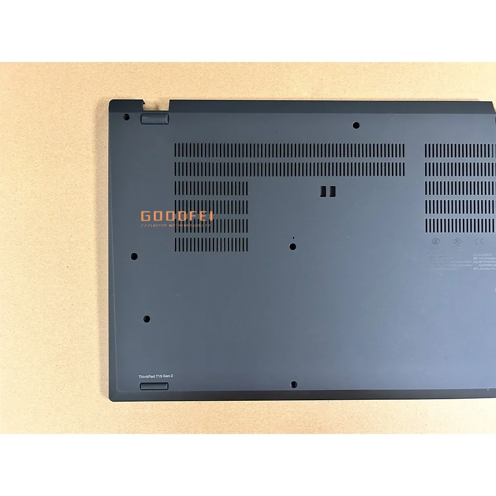 Capa inferior preta para notebook, base inferior, acessórios para laptop d, thinkpad t15 gen 2 para lenovo, novo original