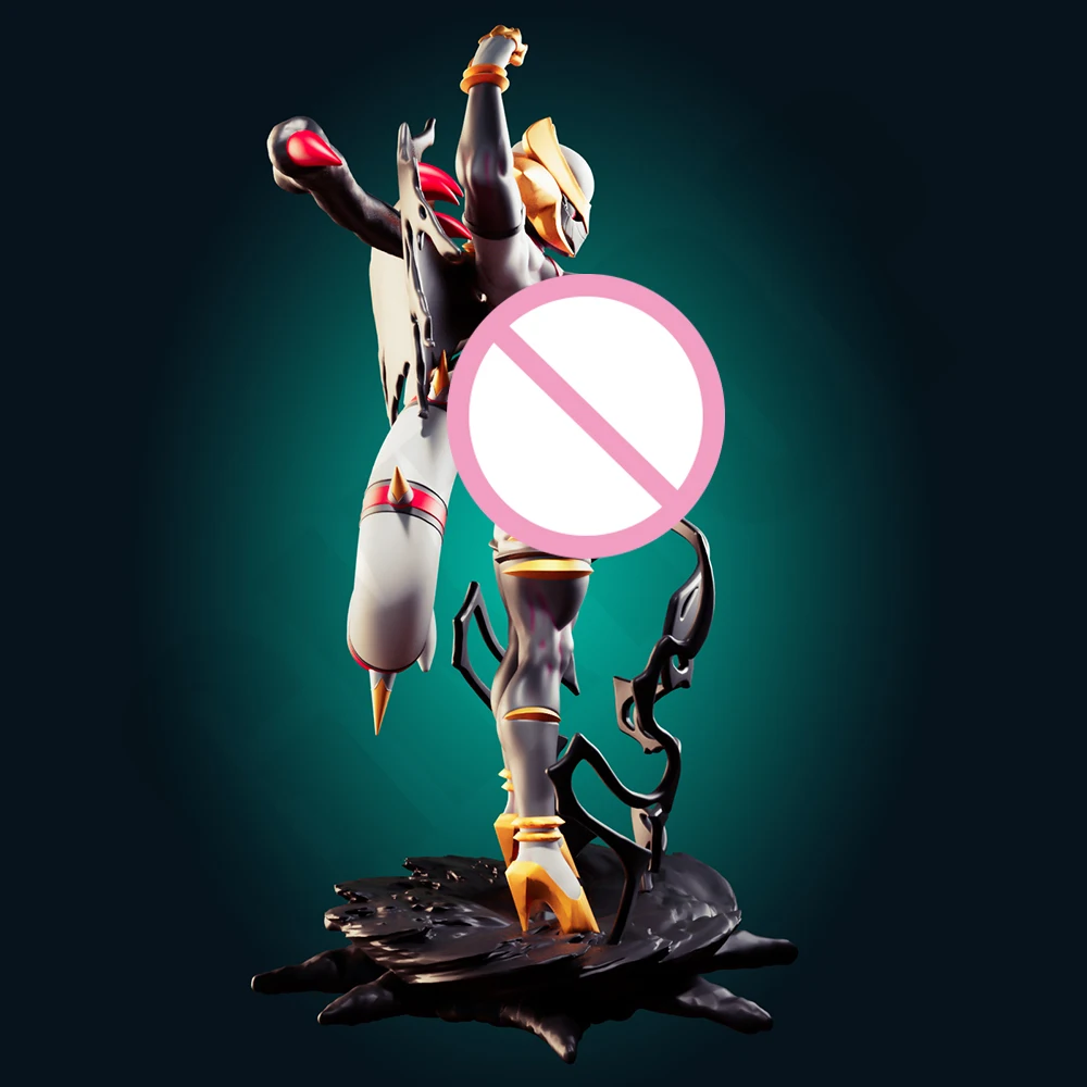 1:24 FUTA Offizier Rhu Ghost Dragon NSFW 3D-Druck Harz Spielzeug Kit Gk Unbemalte Figur Diy Unmontierte Statue Figuren Modell Spielzeug