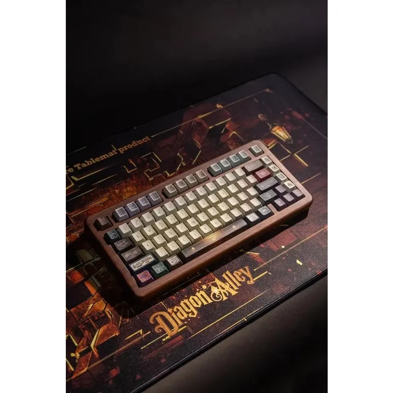 

Diagon Alley Theme Keycaps PBT140 Keys Retro Design Original Height