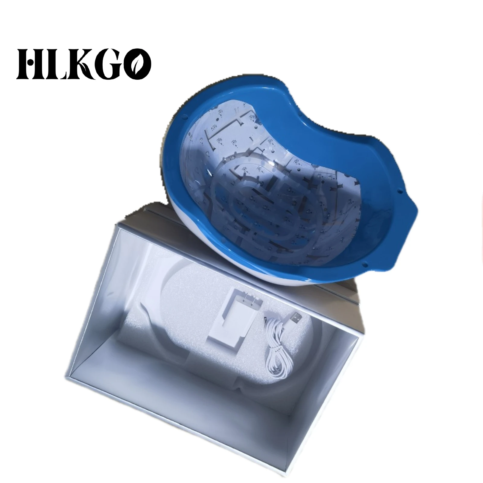 

Hair Growth Cap with 650 LED Red Light Anti Hair Loss Device for Men & Women Scalp Massager Helmet for Stress & Pain Relief