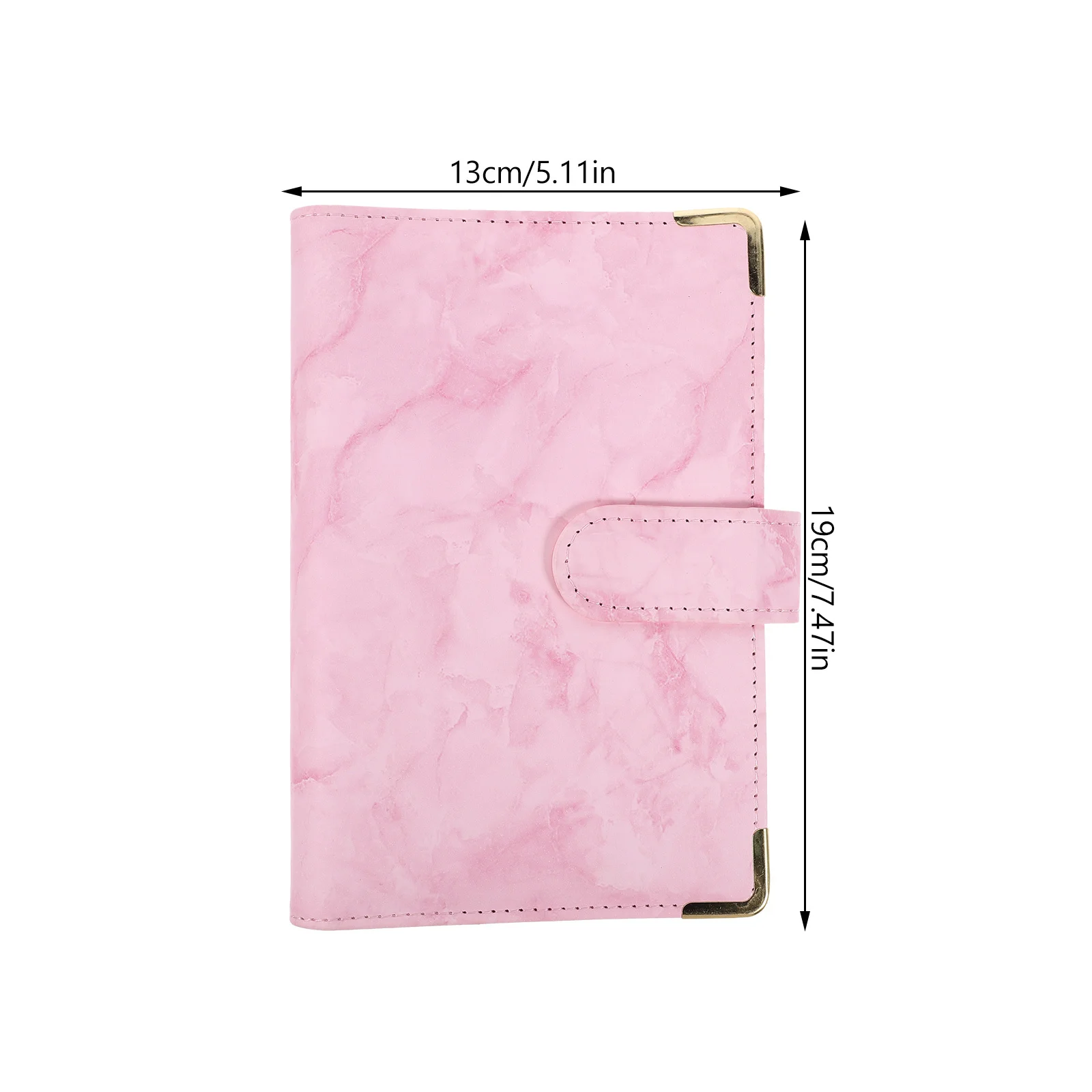 تخصيص A6 غطاء الموثق 6-حلقة مخطط الميزانية قذيفة للمدرسة مجلة المفكرة واقية سجل القصاصات الميزانية الموثق #5