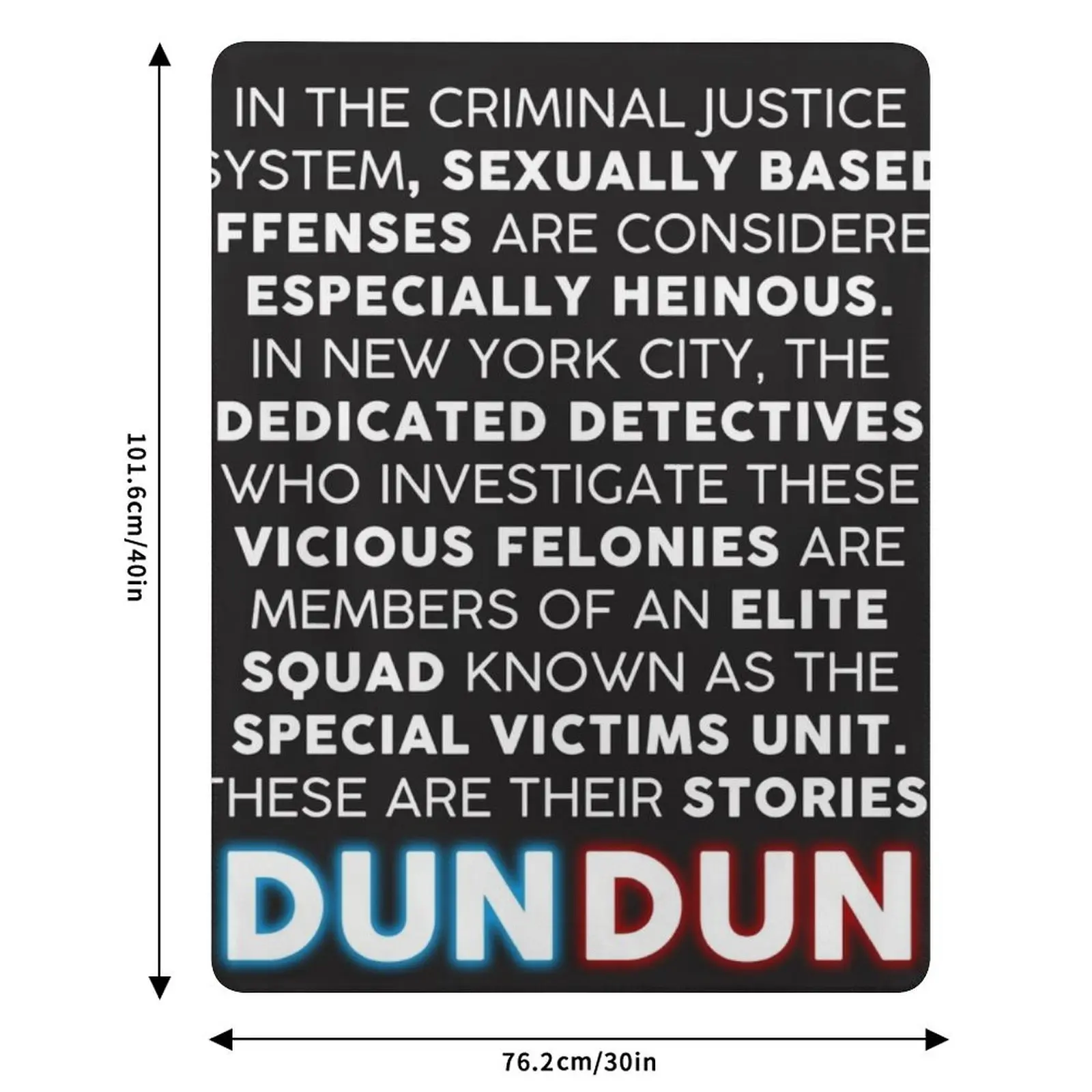 SVU Opening Speech Throw Blanket Nap warm for winter halloween Bed covers Blankets