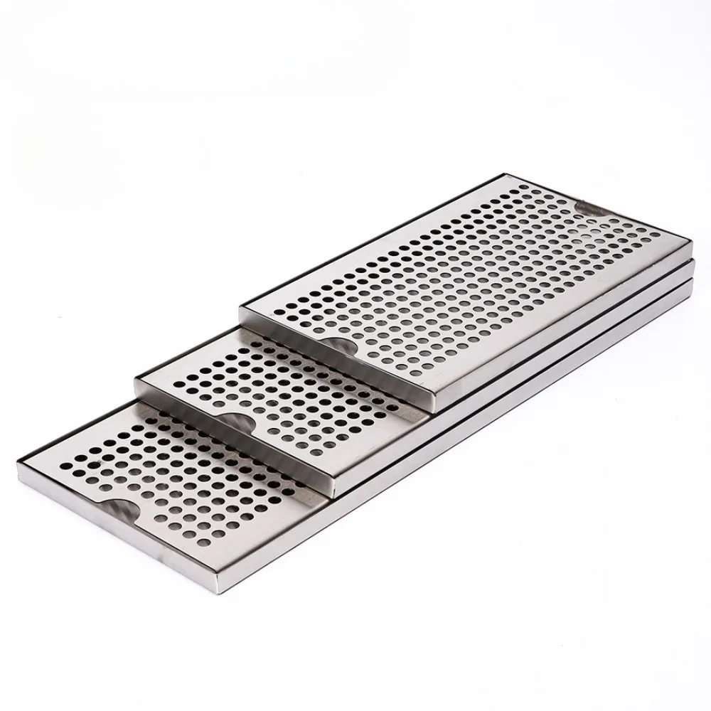 Stainless Steel Drip Tray Removable Beer Drip Tray Bar Kegerator Accessories Anti Rust Easy Clean Home Tea Tray