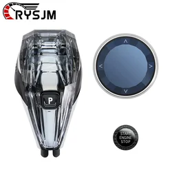 For BMW 3 4 8 Series X3 X4 X5 X6 X7 Z4 I4 G26 G20 G16 G01 Psychedelic Crystal Gear Handle Shift Knob Lever Gear Lever Stick Head