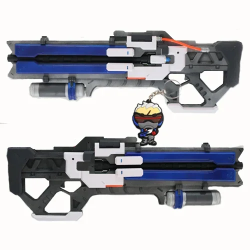 [Nowość] Duży rozmiar symulacji gry OW Hero Soldier 76, pistolet na rekwizyty D.va Niestandardowy pistolet na impulsy, broń cosplay Model