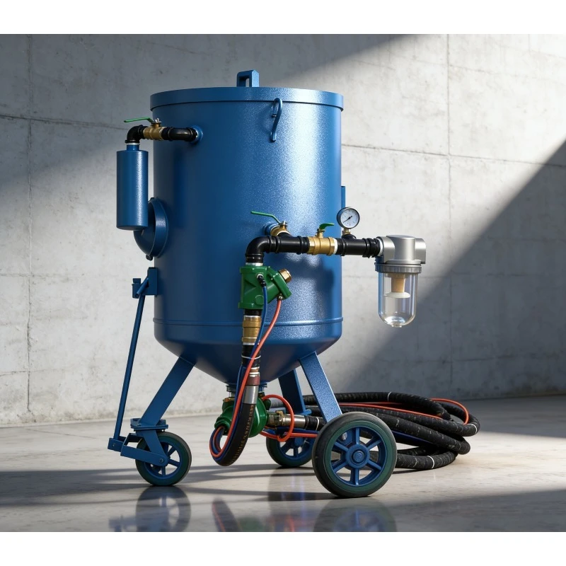 Factory Direct Sale Sandblasting Equipment for Derusting Surface Cleaning Coating Prep