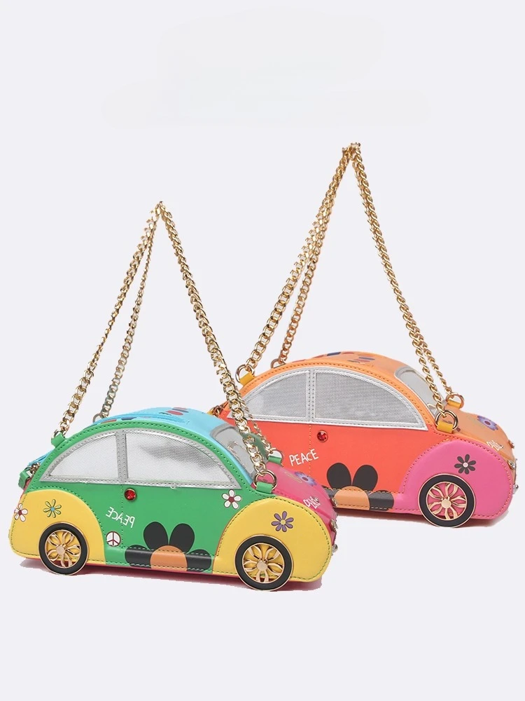 

Cute car bag design sense niche high sense handbag, birthday gift girl