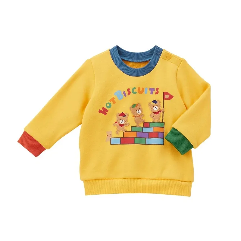 New Boy Pullovers Hoodies for Boy Cartoon Bear Long Sleeve Hoodie Baby Sweatshirt  Autumn Kids Clothes Boys Round neck tops