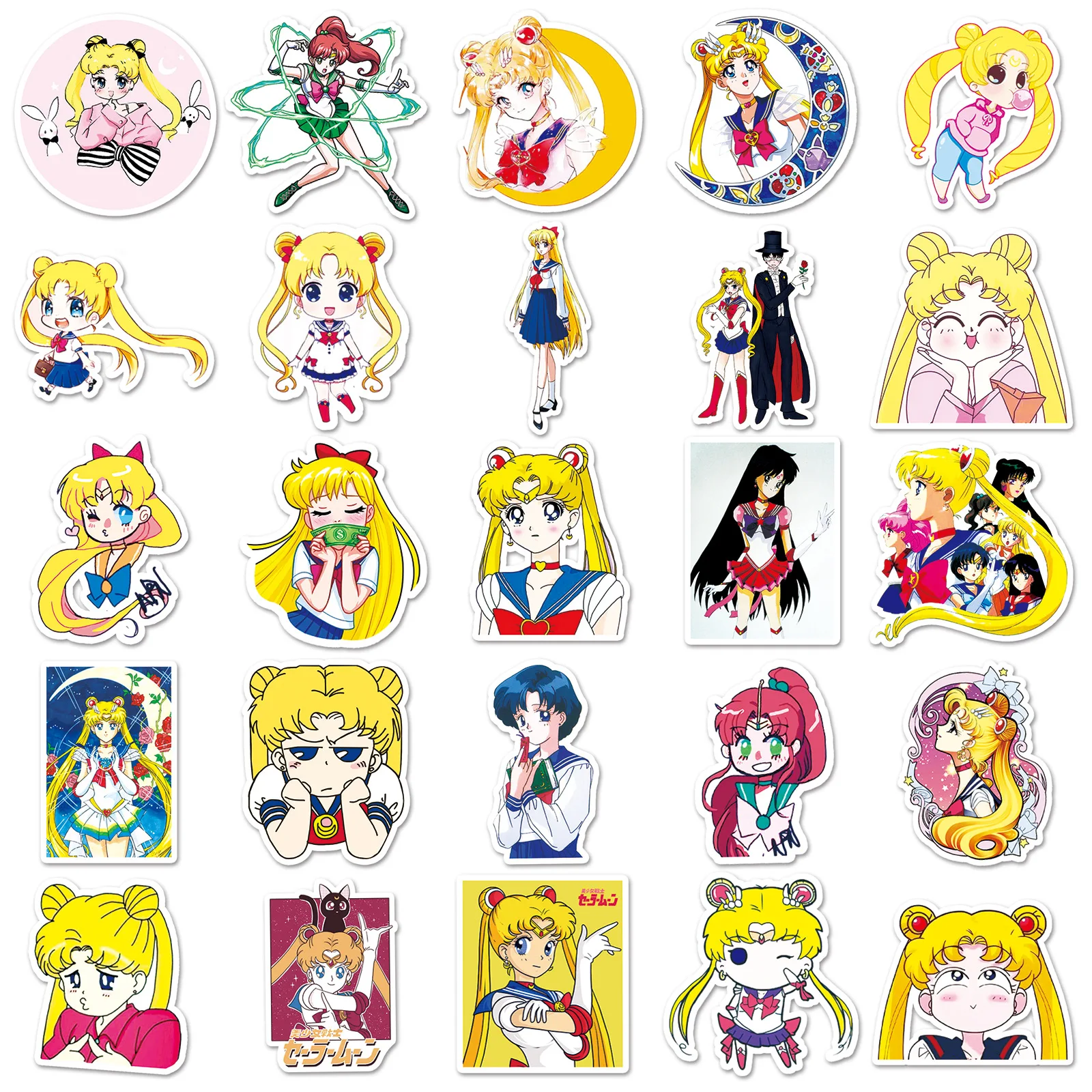 51 adet Kawaii Sailor Moon Ani - Phone Accessories Diy incelemesi ve fiyatı