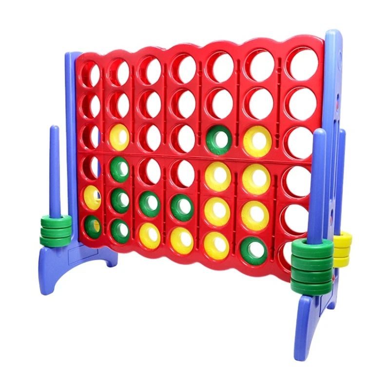 

New Brand Kids Educational Outdoor Connect four Games In A Row Yard giant 4 Game