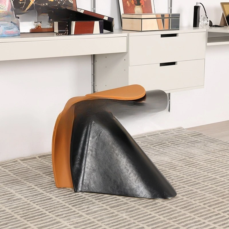 خشب متين، مقعد، على شكل خاص، إبداعي، منزلي، قابل للتكديس، كرسي طعام