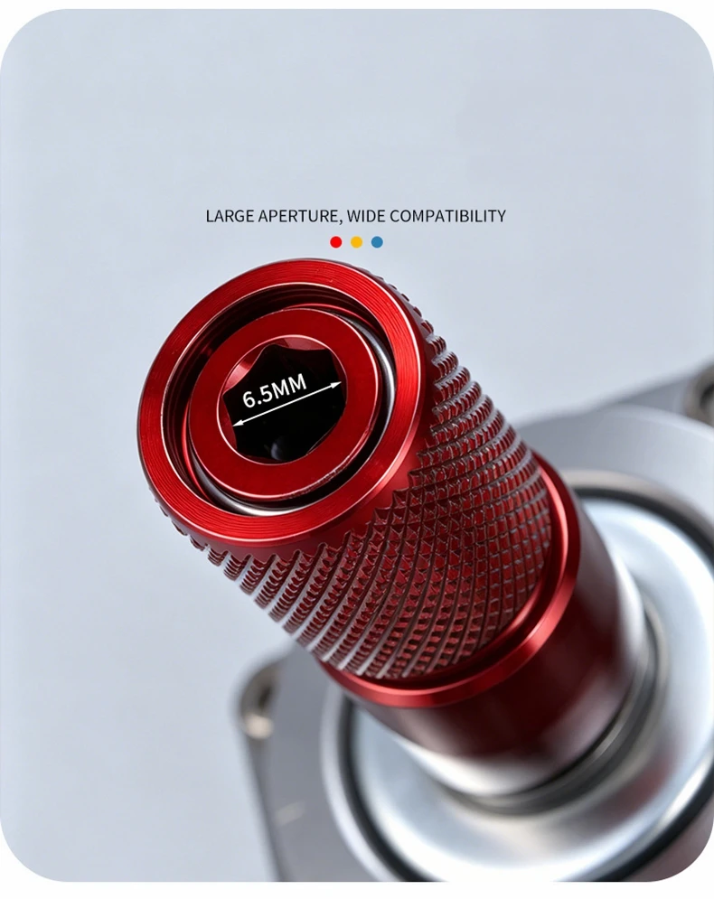 Schnellwechsel-Bithalter für Schlagschrauber, Winkelschleifer, Elektrobohrer-Adapter, Parkside Antrieb, Schlagschrauber, Schnellverschluss-Sechskant-Zubehör – Detail 7