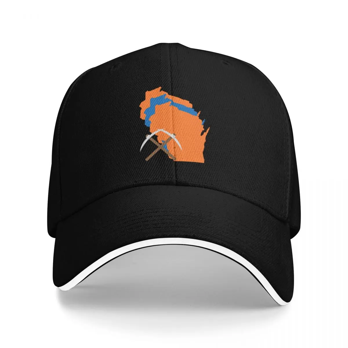 Wisconsin Border, Pioneers Baseball Cap Brand Man cap Hat Baseball Cap Sun Hats For Women Men's