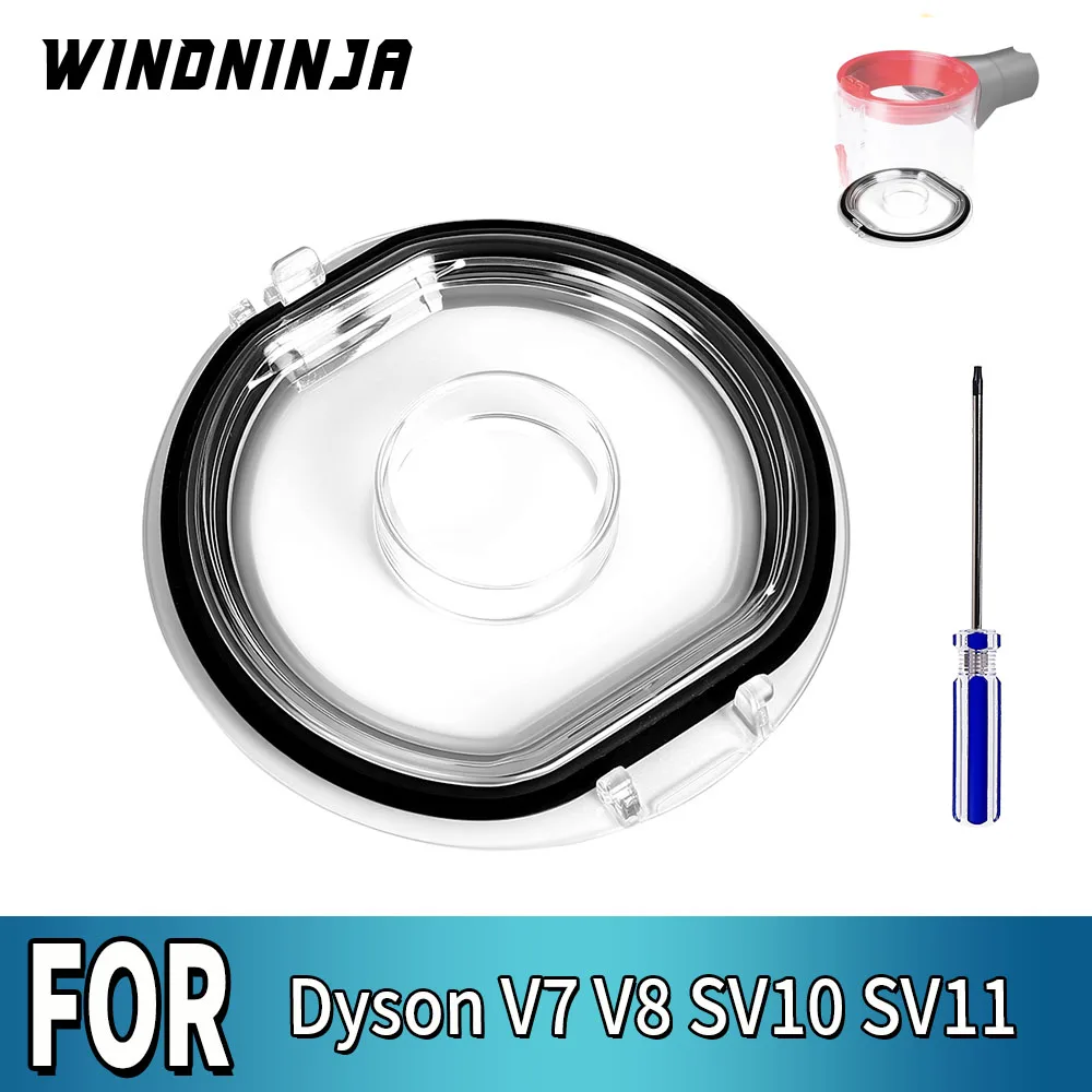Staubbehälter-Abdeckung für Dyson V7 V8 SV10 SV11 Staubsauger, Bodenabdeckung für Staubbehälter, Ersatzteil-Zubehör