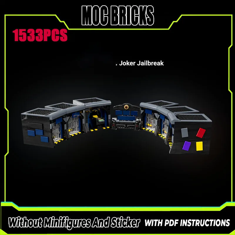 Modèle de bâtiment Moc Street View, briques GCDP Technology, blocs de construction modulaires, cadeau, jouets de Noël, ensemble de bricolage, assemblage