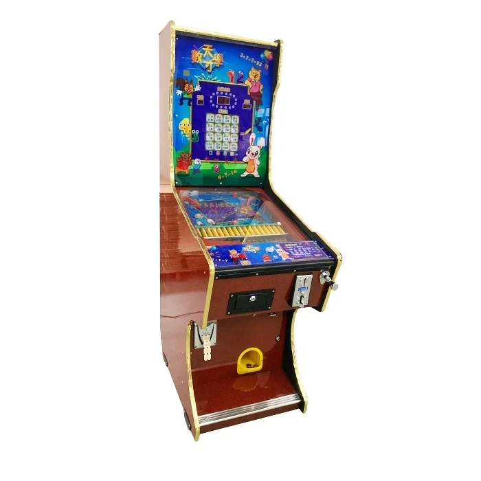 Giochi della lotteria a gettoni riscatto del biglietto palla da tiro meccanica 5 palline distributore automatico di flipper arcade