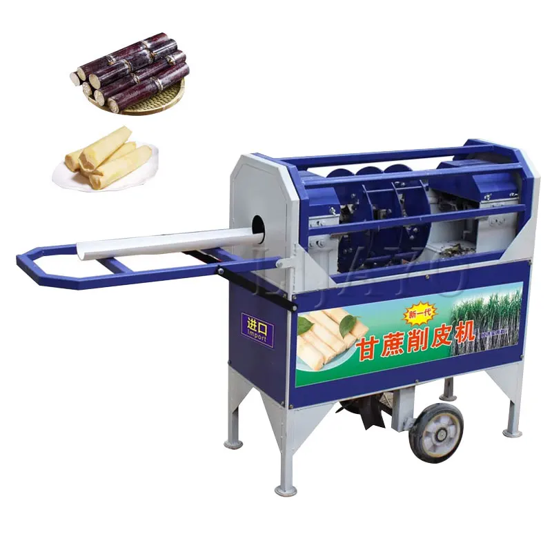 Sugar Cane Peel Scraping Machine Sugarcane Peeling Blade Removing Sugarcane Skin Machine