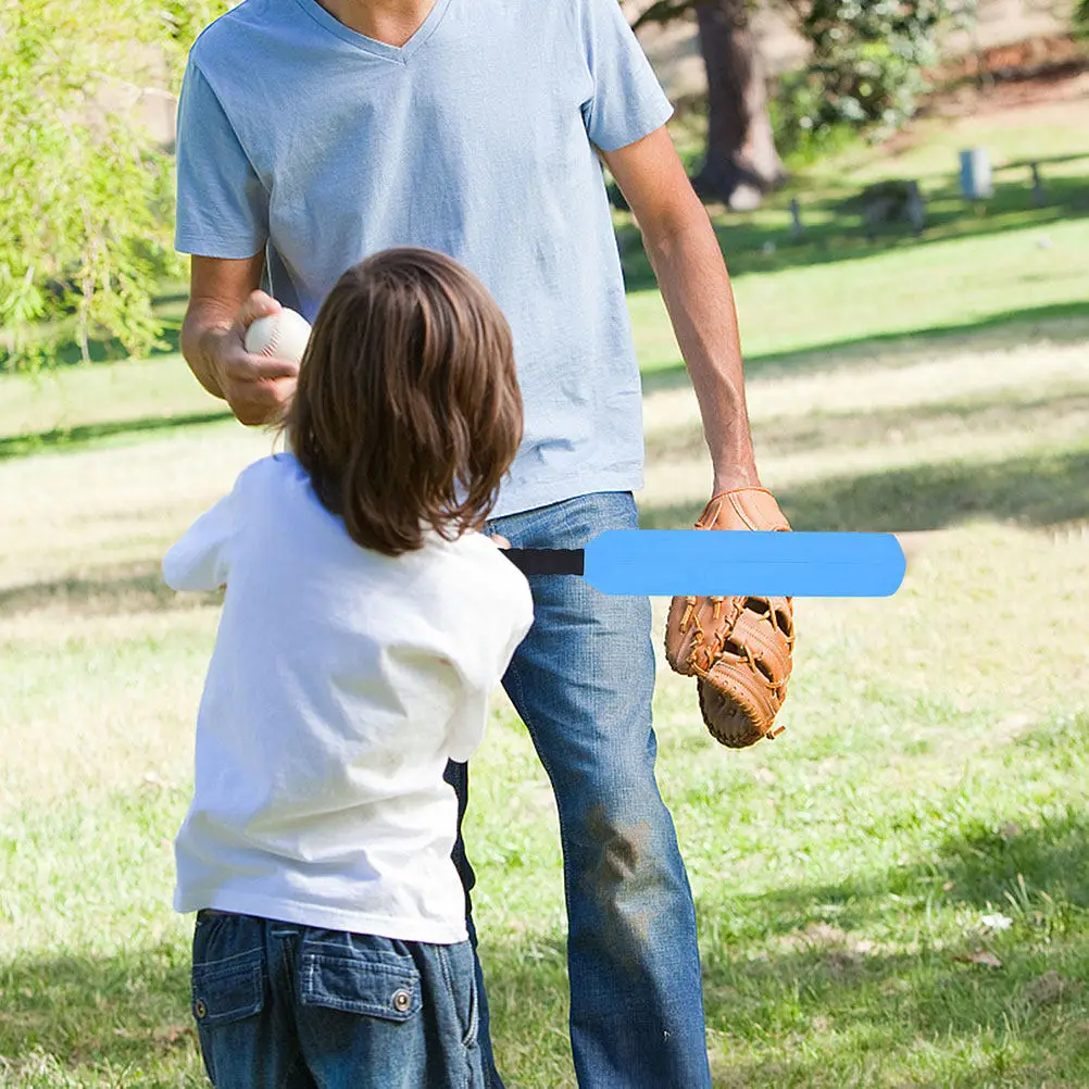 

1Set Cricket Bat for Kids Outdoor Sports Training Stick Portable Plastic Sturdy Simple Versatile Backyard Park