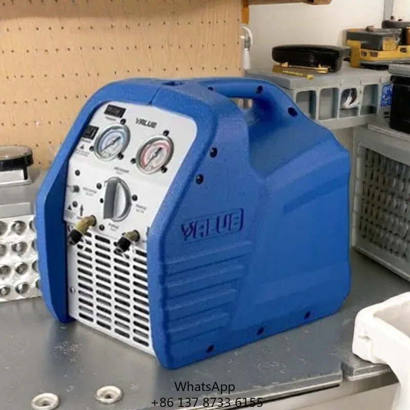 

VRR12L Air Conditioner Refrigerant Recovery Machine Portable Recovery Unit