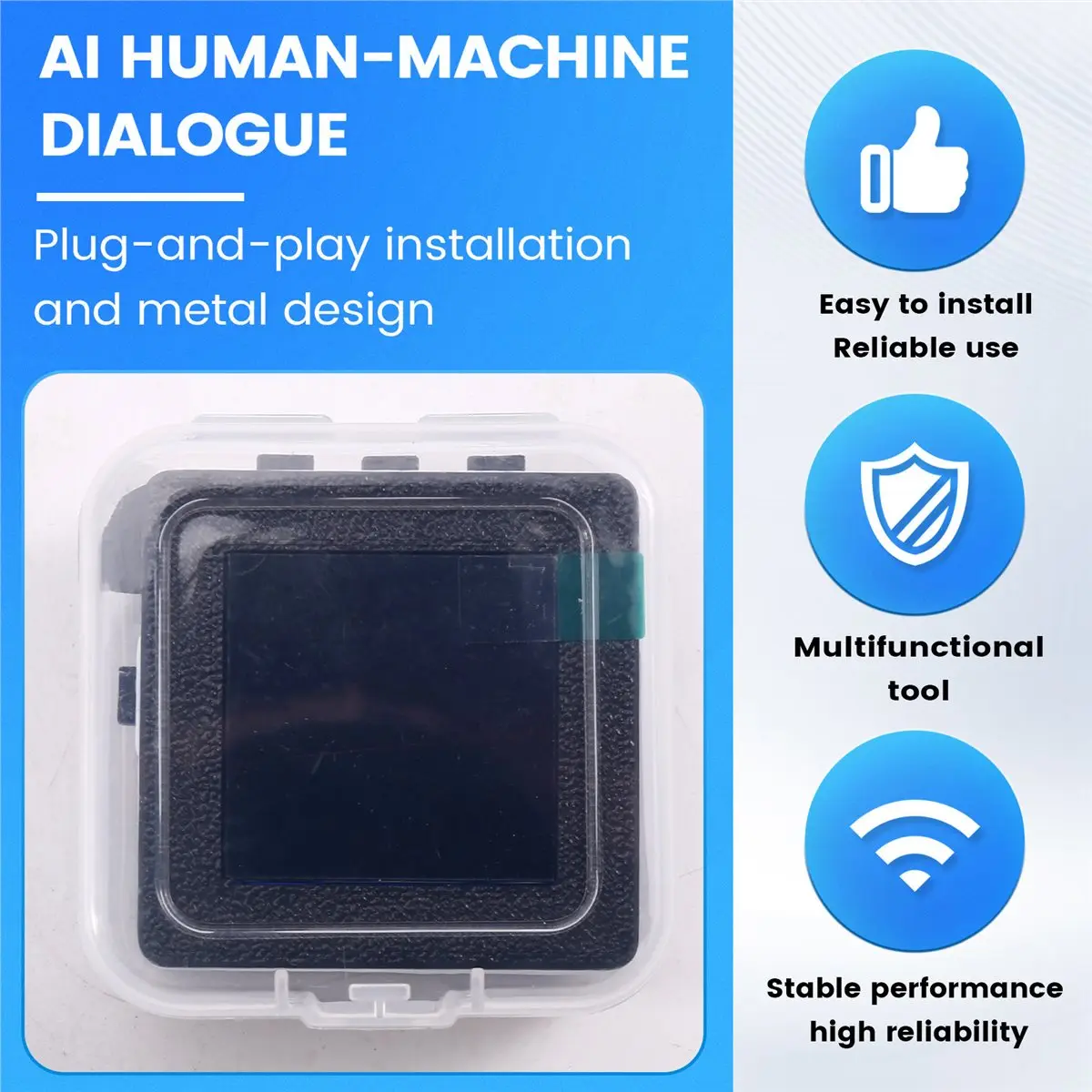 XiaoZhi AI Voice Chat ESP32-S3 1.54 Inch TFT Kit ESP32-S3 N16R8 Wifi BT Development Board Black