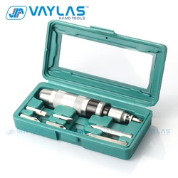 8Pcs Impact Screwdriver Set Cone Nut Knocker Chisel Bits Tool High Hardness with Storage Case For Stubborn Rusty Screw Driving