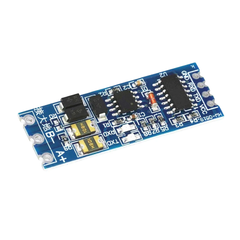 10PCS TTL To RS485 Module Hardware Automatic Flow Control Module Serial UART Level Mutual Conversion Power Supply Module 3.3V 5V