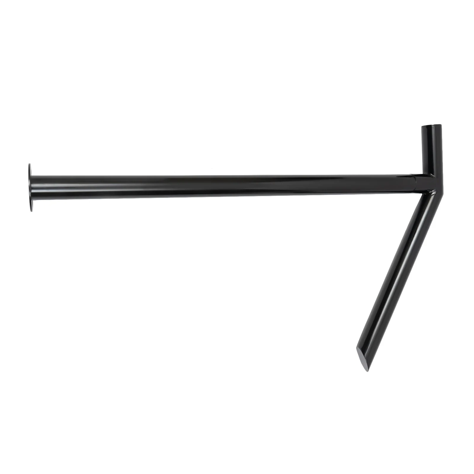 96/102cm Handrail Single Post Stair Railing 220lbs Load-bearing Ladder Type For Stairs 1-2/2-3step