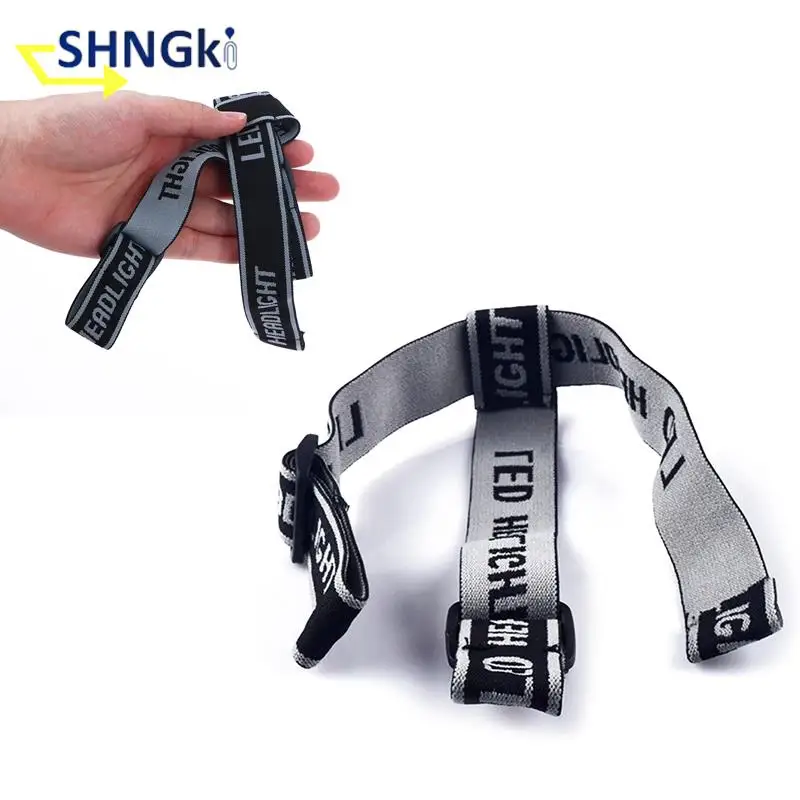 

1Pcs Universal Head Band Belt For LED Headlamp Adjustable Strap For Bike Front Light Lamp High Elasticity Frontal Headband