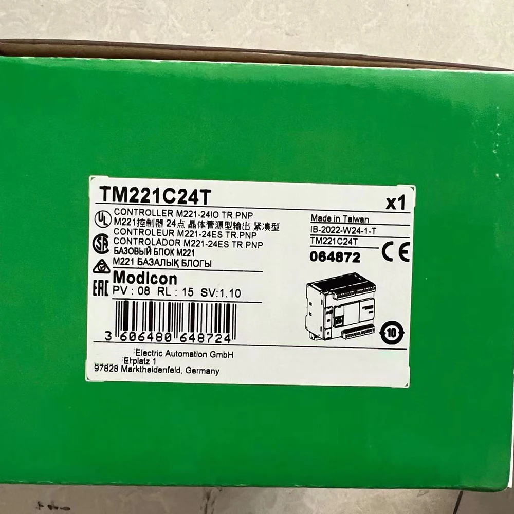 Integrated Type Programmable Logic Controller TM221C24T