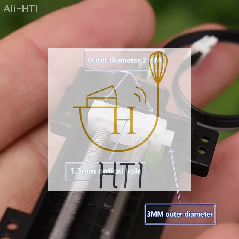 

1 шт., 4-проводной линейный винт, 6 мм, планетарный механизм, шаговый двигатель, слайдер, приводная гайка, 13,2 Ом, мини драгоценный, ход 30 мм, 2-фазный