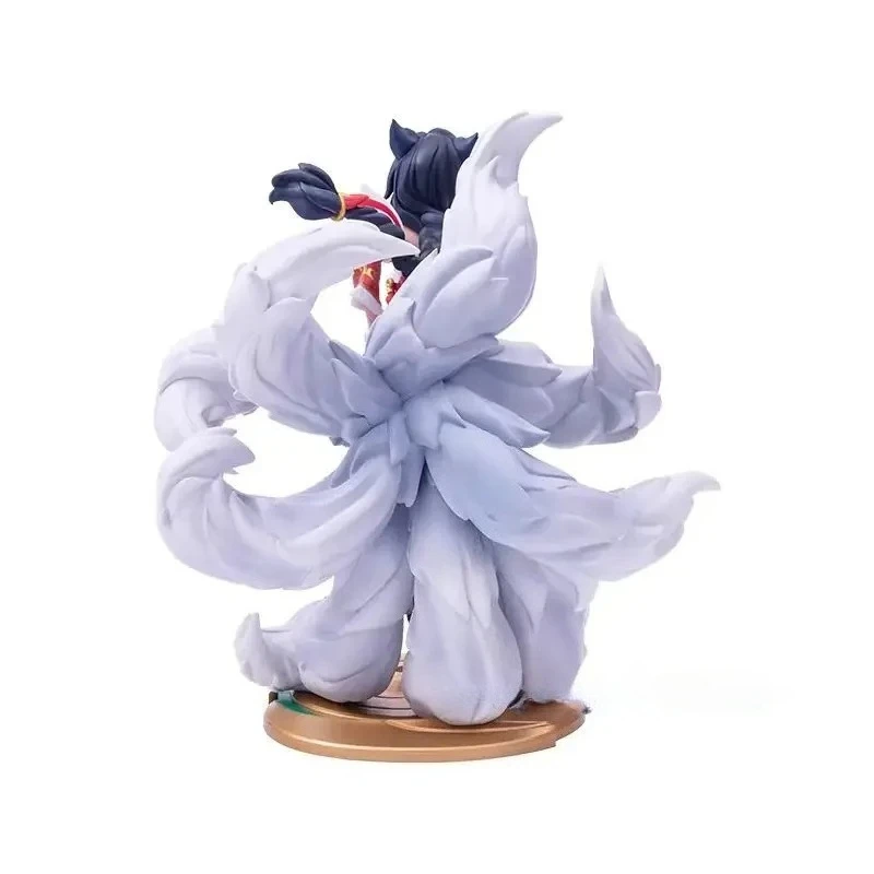

In Stock League of Legends LOL Nine-tailed Fox Ahri Fox Medium Statue Figure Model Collection Toy Gift