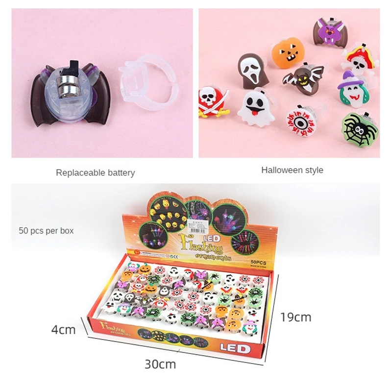 LED 플래시 손가락 조명 장난감 선물 다채로운 조명, 독특한 베스트 셀러, LED 야간 조명 팔찌, 파티 장식, 축제 필수품