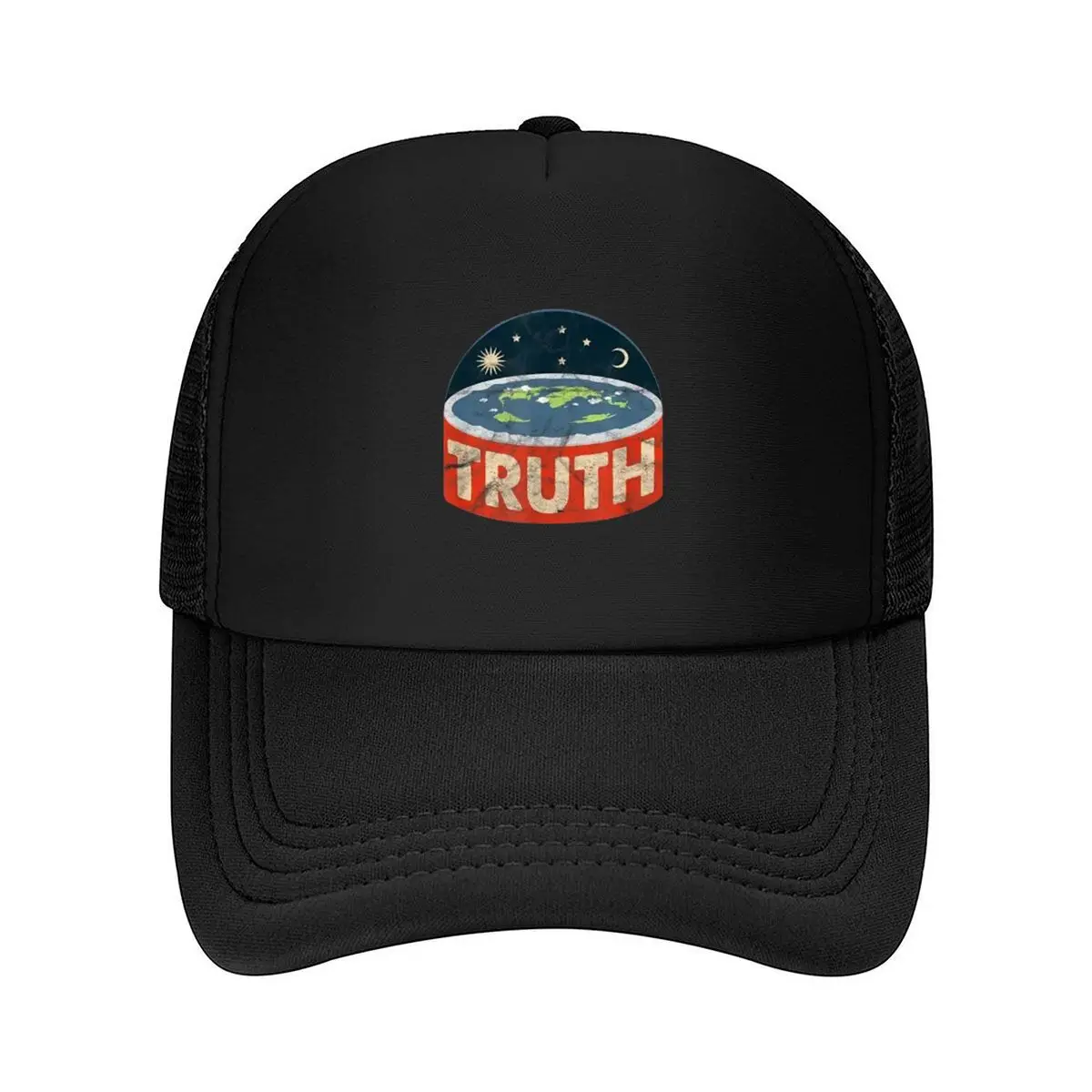 

Globe - Shaped 'Truth' Concept Artwork Mesh Baseball Cap