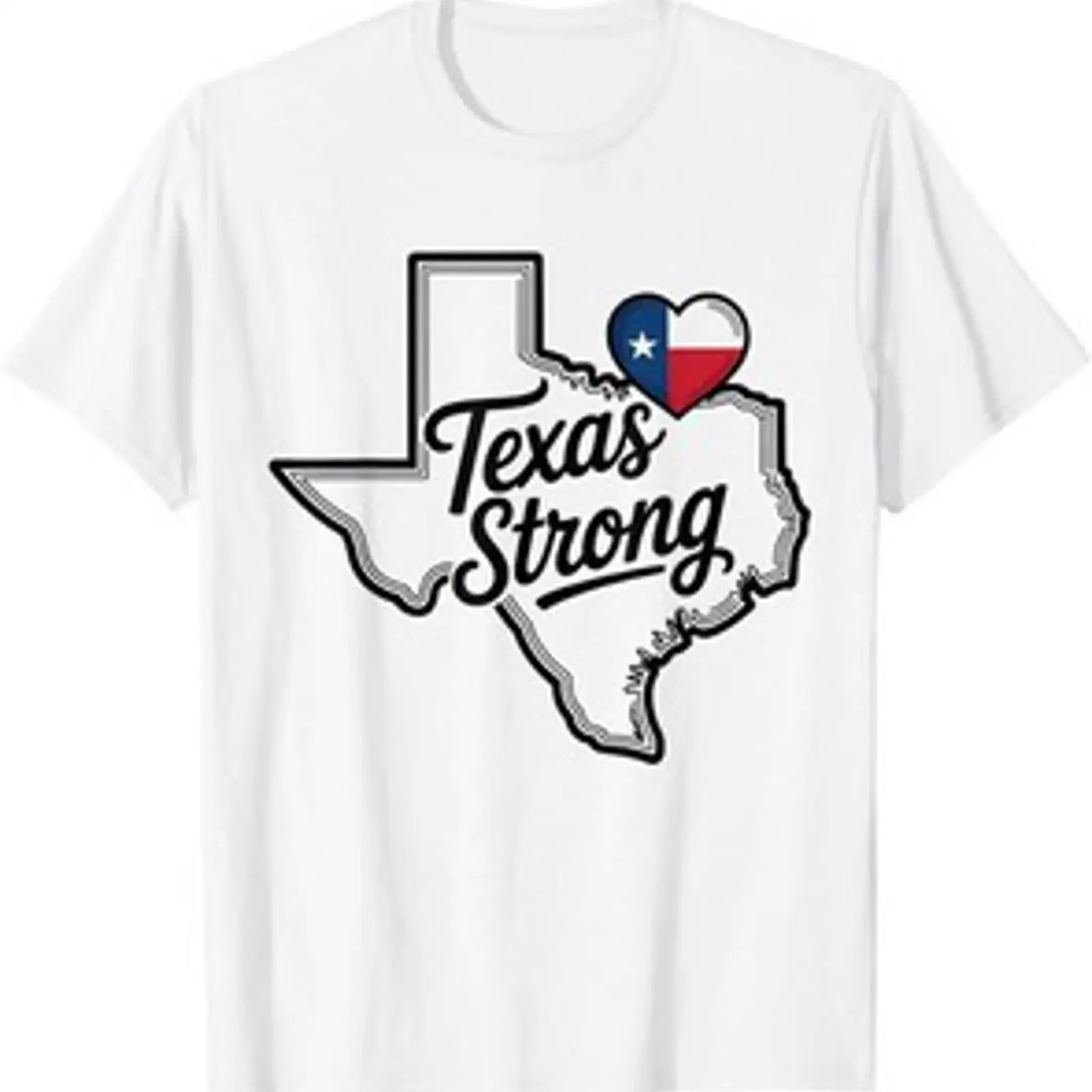 Camiseta unissex Pray For Texas Hill Country Support Stronger vintage lavada respirável roupas de designer confortáveis