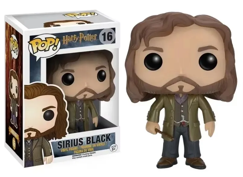 FUNKO POP Harri Potter Mundo Mágico Sirius Negro 16 #   Juguetes modelo de edición limitada para niños, juguete de colección de figuras de vinilo