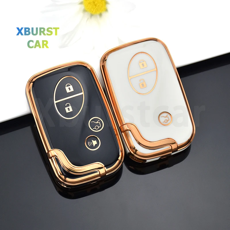 3/4 Buttons TPU Car Key Case Cover For Lexus ES240 ES350 LS460 GS300 450h 460h CT200H GX400 GX460 IS250 IS300C RX270 Accessories