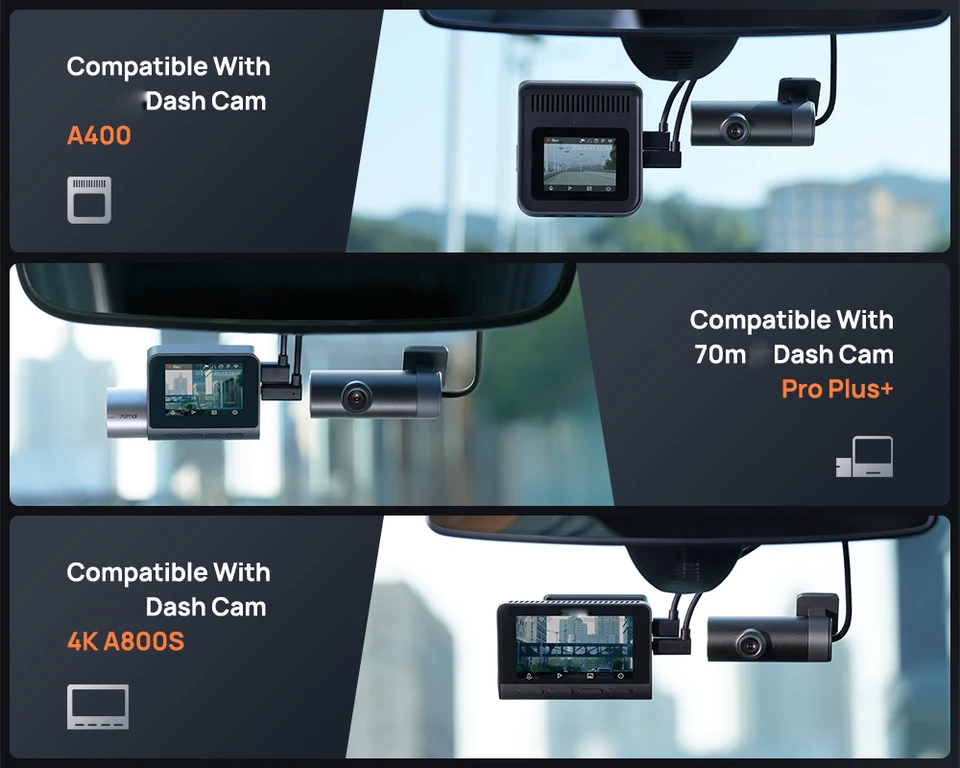 FOR 70mai Rear Dash Cam RC12 for 4K A810,RC06 for 4K A800S A500S