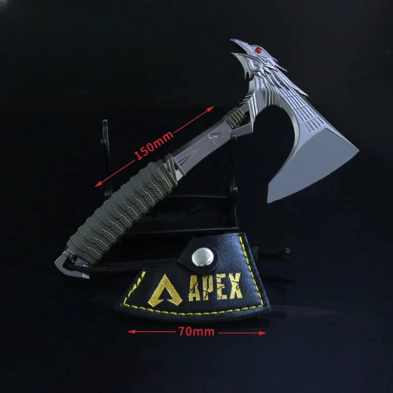 Apex ATIONS End Weapon, Kairi, Imahara, Uncut Bloodhound, Heirloom, Raven Bite Game, Peripheral Model, Gifts for Boys, Kids, 15cm