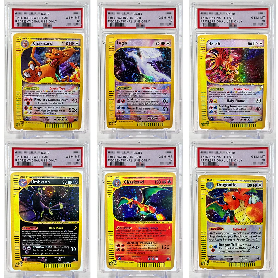 

PTCG PSA Expedition Skyridge Aquapolis Charizard Umbreon Mew Toys Hobbies Hobby Collectibles Game Collection Anime Cards