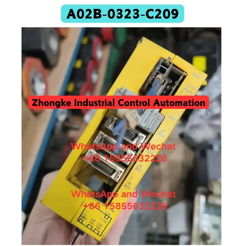 Used OEM disassembled parts module A02B-0323-C209 Functional test OK Fast Shipping