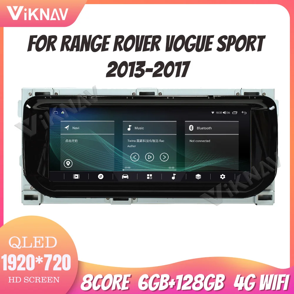 

128GB Android 12 Car Radio For Land Range Rover Vogue Sport 2013-2017 Multimedia Video Player GPS Wireless Carplay Android Auto